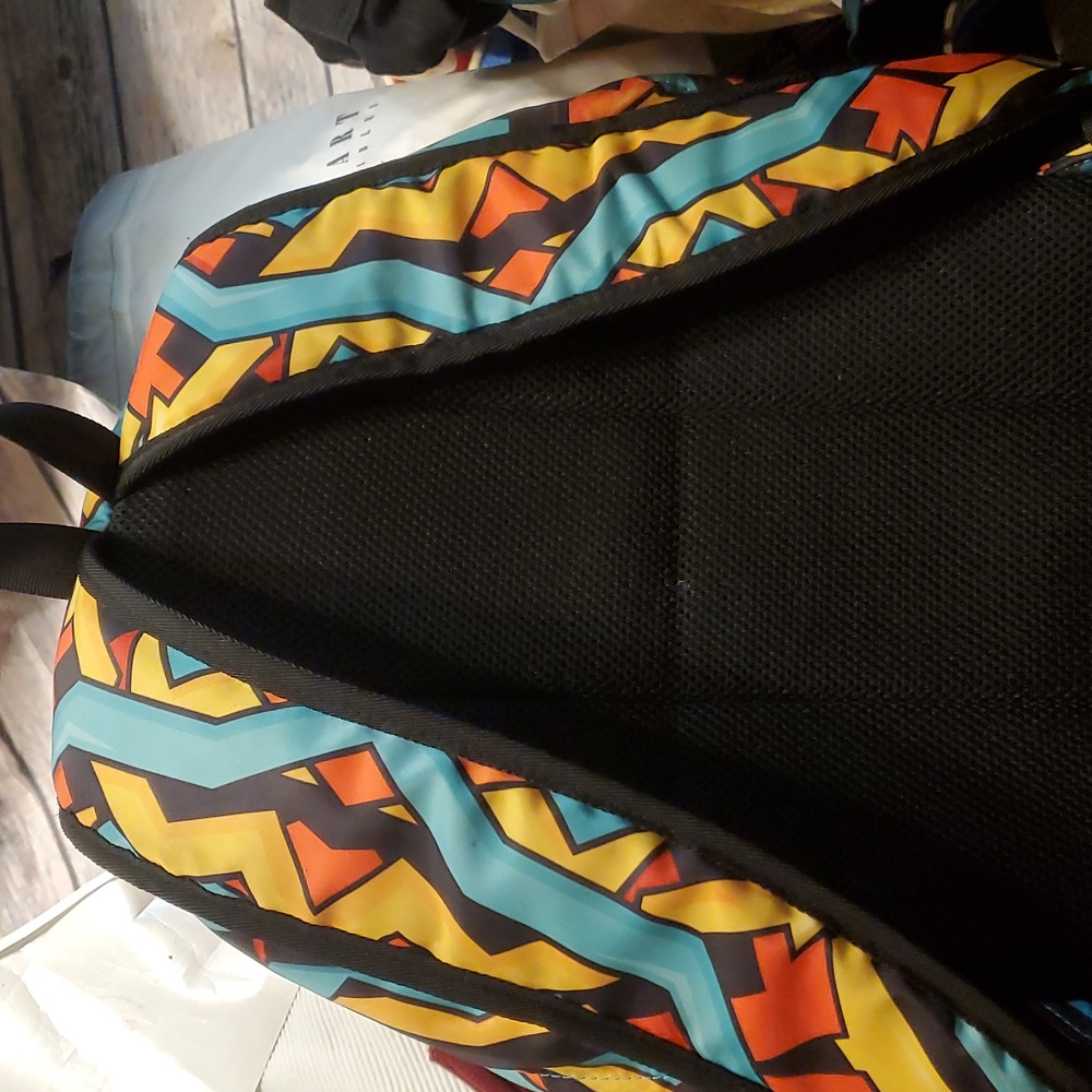 Colorful Graphic Backpack - Picture 13 of 14
